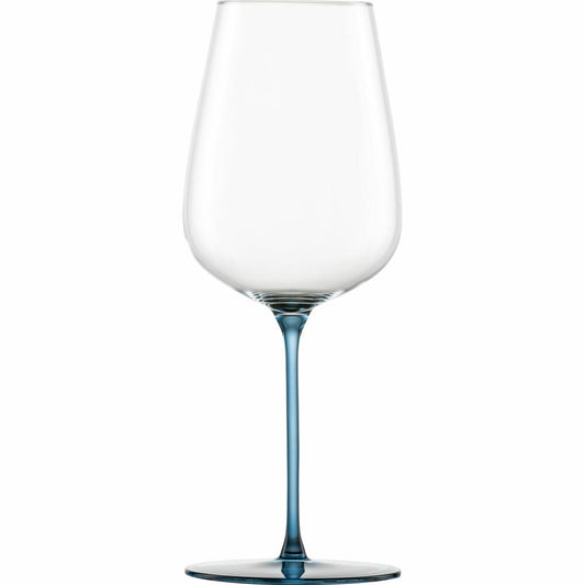 Eisch Allroundgläser Inspire Sensisplus, 2er Set, Weißweinglas, Weinglas, Kristallglas, Blau, 580 ml, 15437031