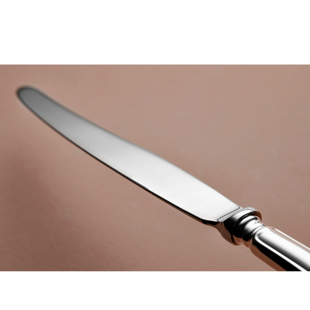 Gense Messer Chippendale, Besteck, Tafelmesser, Silber 830, 22.8 cm, 20274