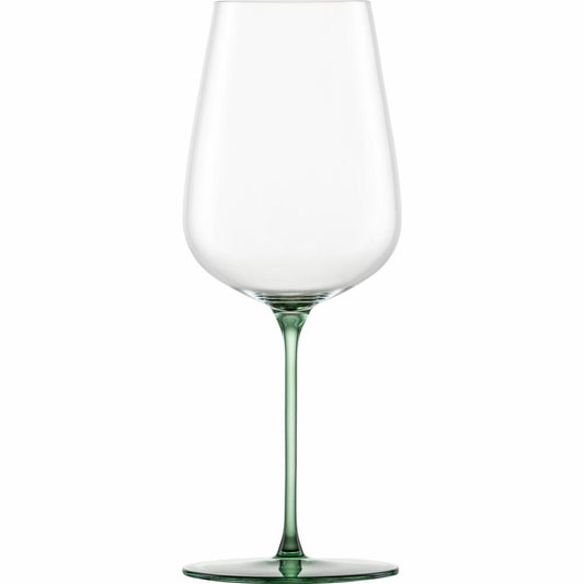 Eisch Allroundgläser Inspire Sensisplus, 2er Set, Weißweinglas, Weinglas, Kristallglas, Grün, 580 ml, 15437030