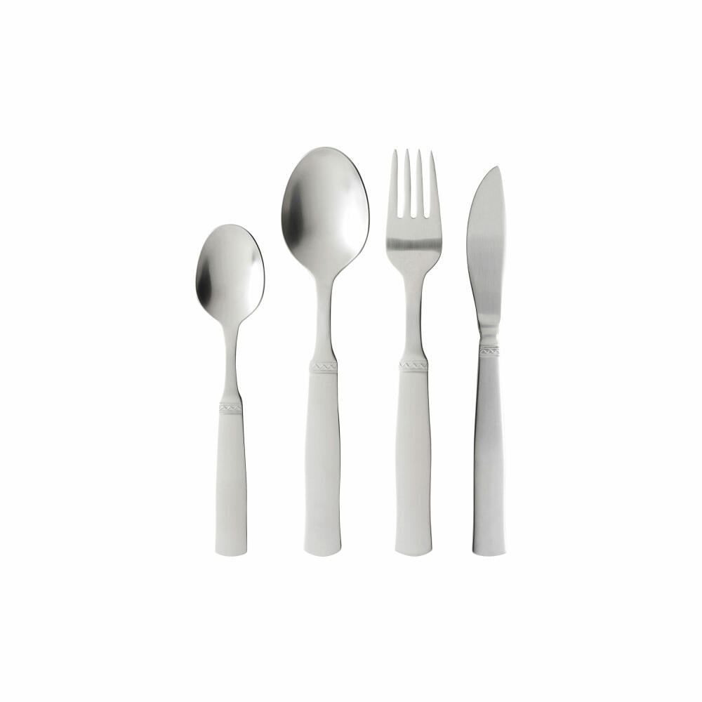 Gense Besteck-Set Ranka 16-tlg., Messer, Gabeln, Löffel, 18/8 Edelstahl, 20572