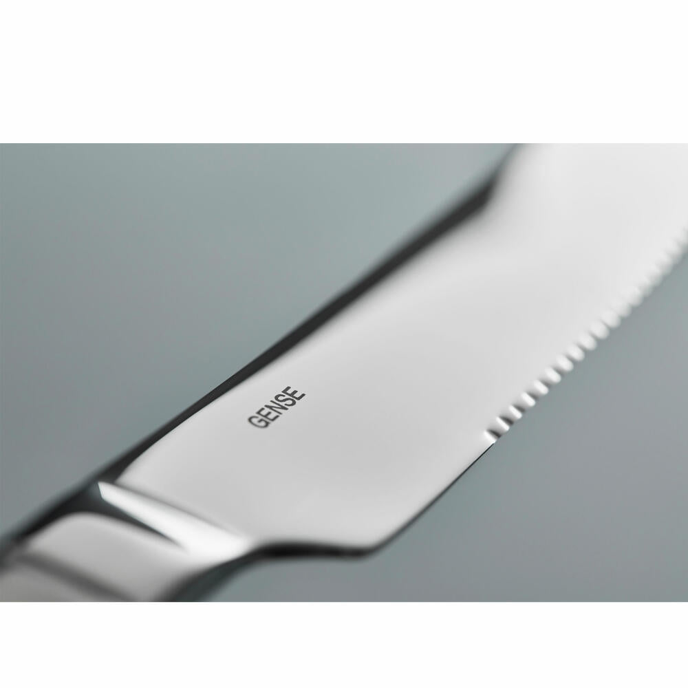 Gense Messer Rejka, Besteck, Tafelmesser, 18/8 Edelstahl, 22 cm, 20653