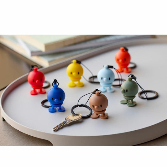 Hoptimist Schlüsselanhänger Bumble Dark Blue, Silikon, Blau, 3 cm, 35826