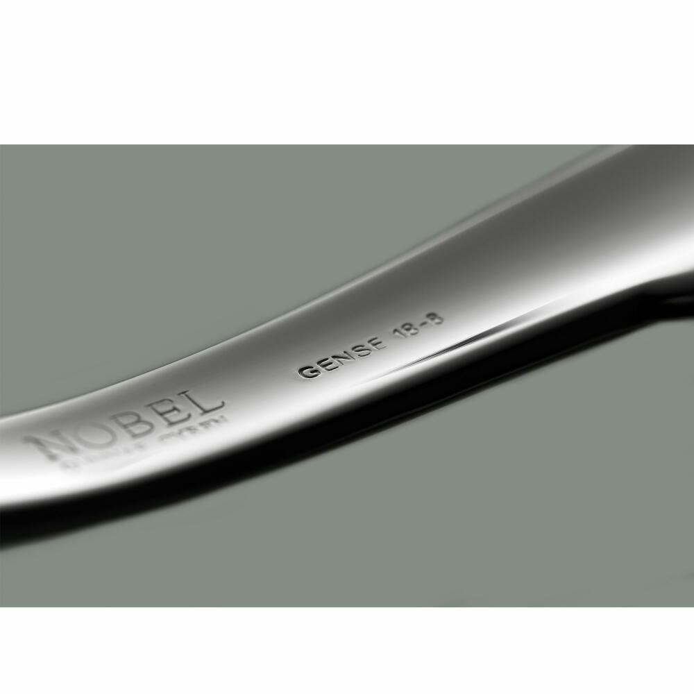 Gense Fischgabel Nobel, Fischbesteck, 18/8 Edelstahl, 18.8 cm, 20642