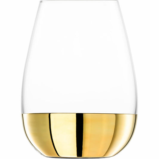 Eisch Allround / Wein-Becher Rotwein Elevate, 2er Set, Weinglas, Trinkglas, Kristallglas, Goldfarben, 550 ml, 15009905
