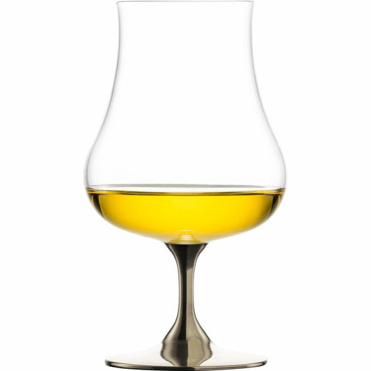 Eisch Universal Spirituosenglas Gentleman, mit Aromadeckel, Cognacglas, Whiskyglas, Platin, 220 ml, 86551215