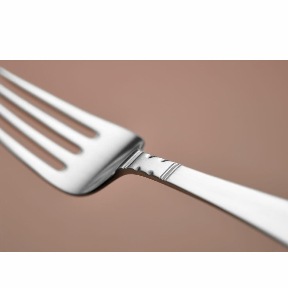 Gense Gabel Rosenholm, Besteck, Tafelgabel, Silber 830, 19.4 cm, 20281