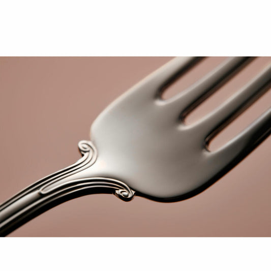 Gense Gabel Olga, Besteck, Tafelgabel, Silber 830, 20.8 cm, 20189