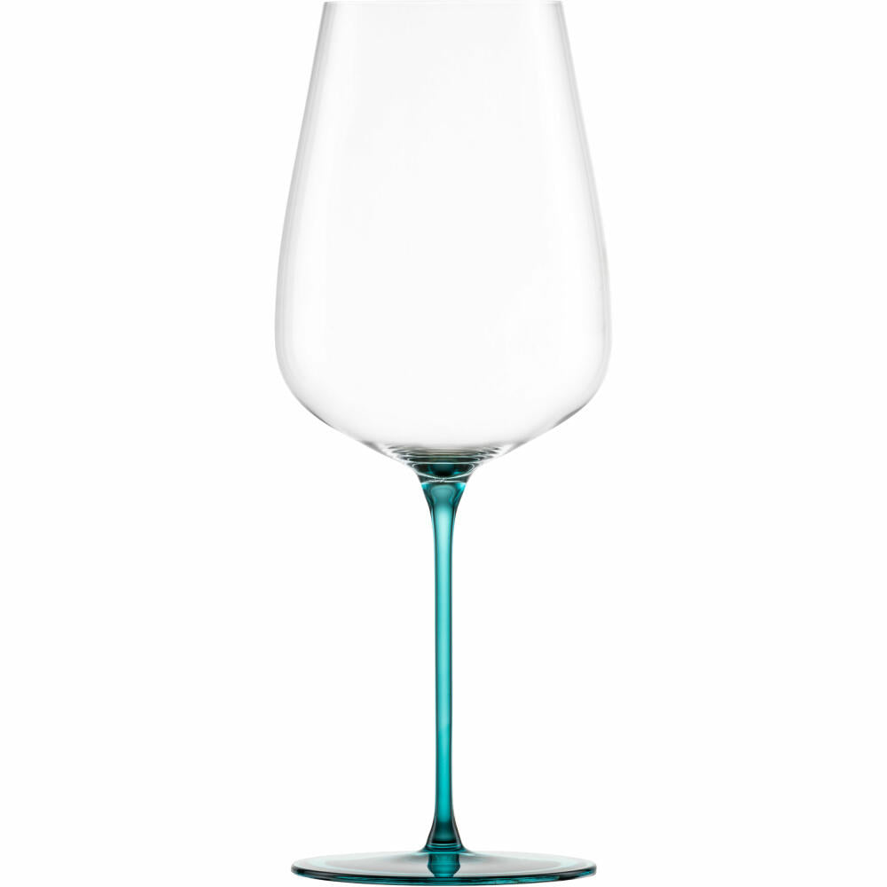 Eisch Allroundgläser Inspire Sensisplus, 2er Set, Rotweinglas, Weinglas, Kristallglas, Aqua, 740 ml, 15437022