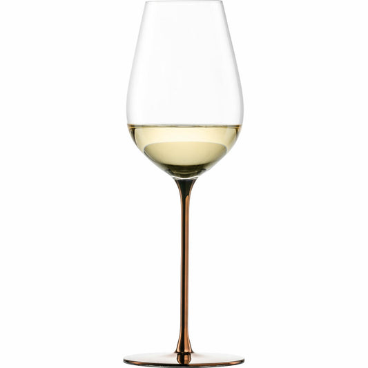 Eisch Allroundgläser Essenca Sensisplus, 2er Set, Champagnerglas, Weinglas, Kristallglas, Kupfer, 400 ml, 15434072