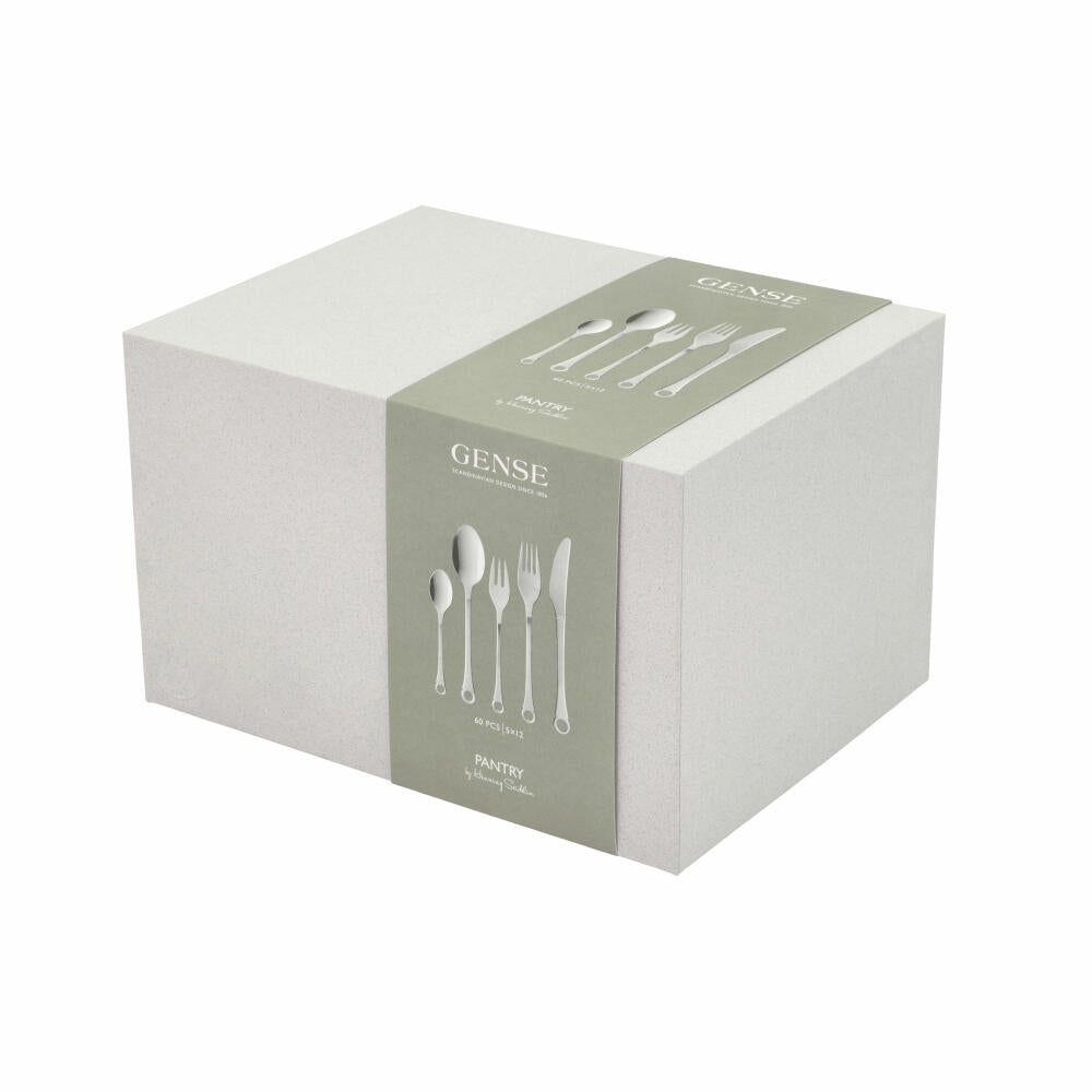 Gense Besteck-Set Pantry 60-tlg., Messer, Gabeln, Löffel, 18/8 Edelstahl, 20525