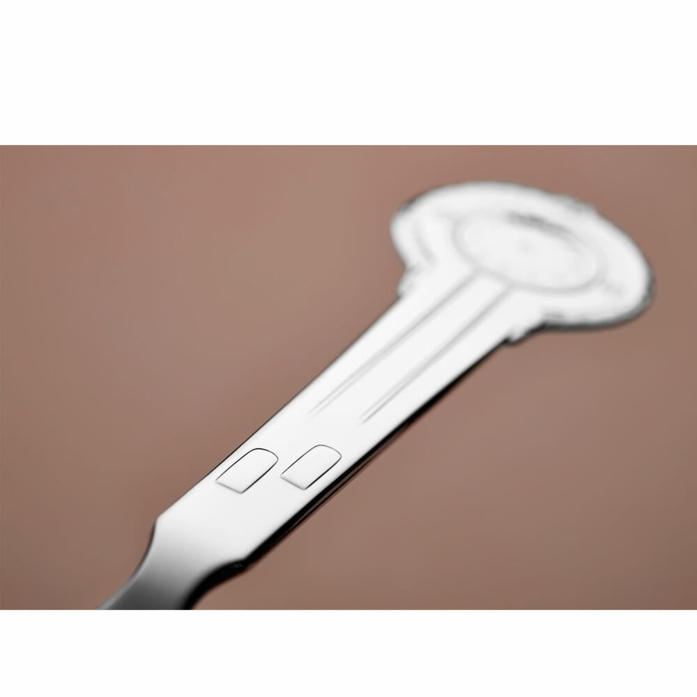 Gense Tauflöffel Klokke mit Blumen, Besteck, Löffel, Silber 830, 15.5 cm, 20296