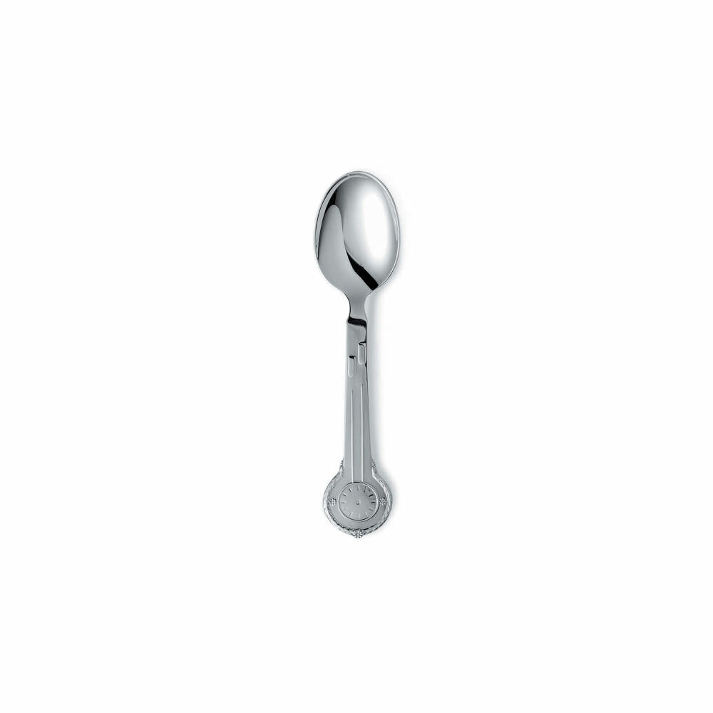 Gense Tauflöffel Klokke mit Blumen, Besteck, Löffel, Silber 830, 15.5 cm, 20296