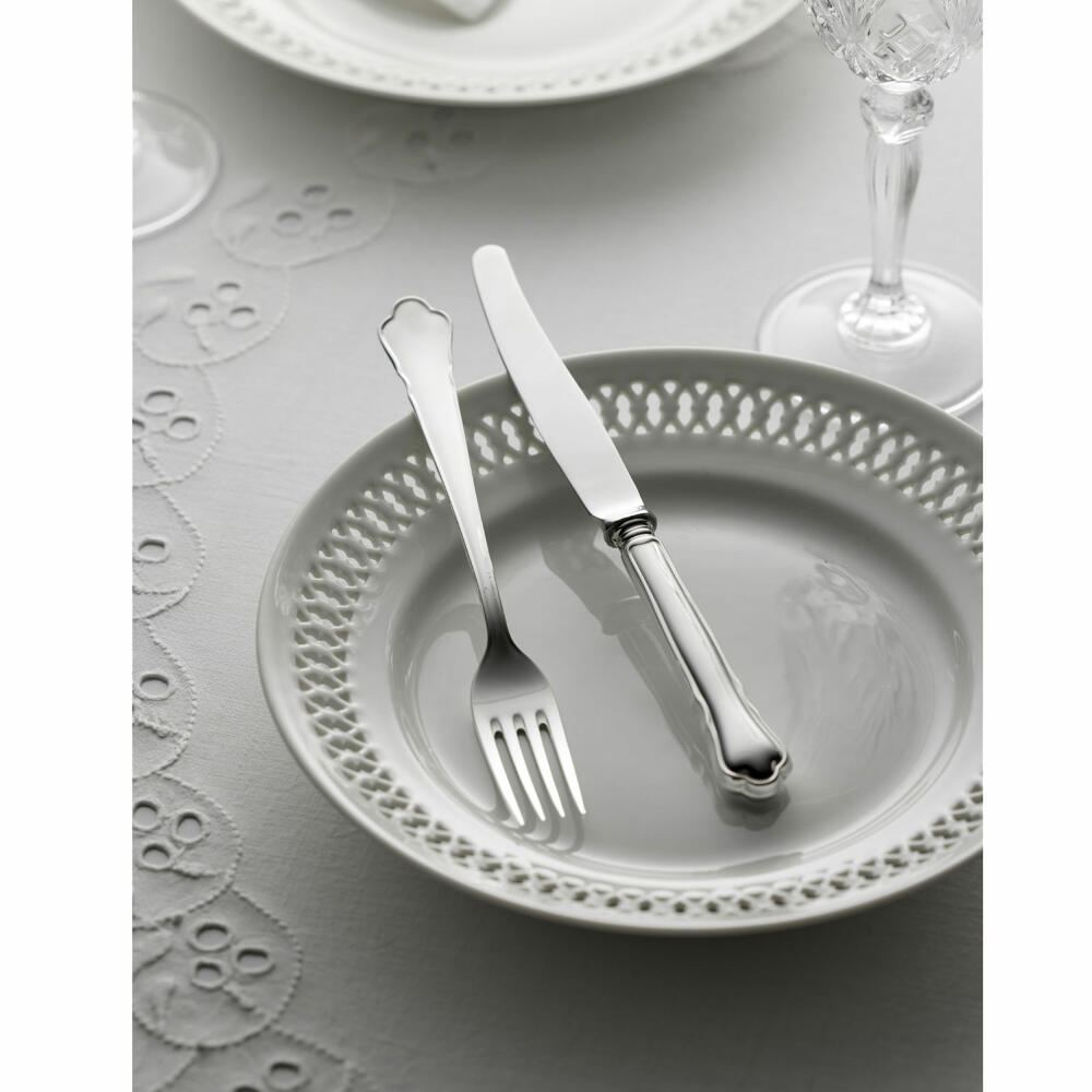 Gense Vorspeisengabel Chippendale, Besteck, Gabel, Silber 830, 17.8 cm, 20278