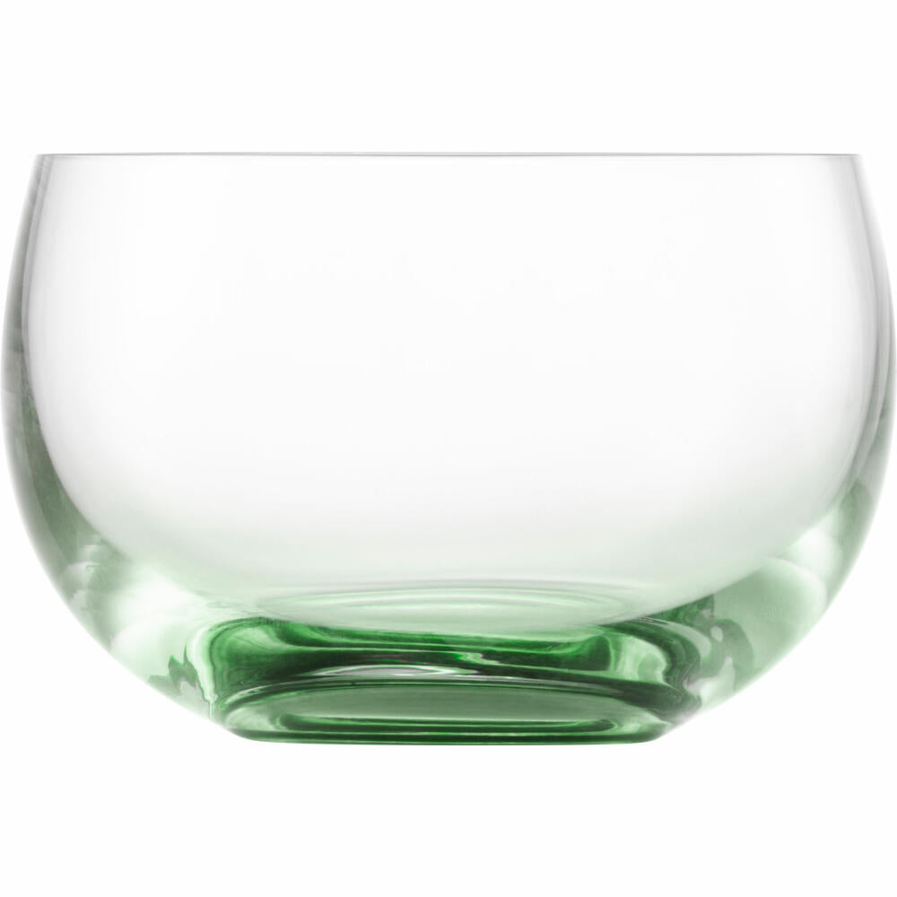 Eisch Dessertschalen 2er Set Gem, Dessertschale, Dessert Schale, Müslischale, Kristallglas, Grün, Ø 9.2 cm, 30031015