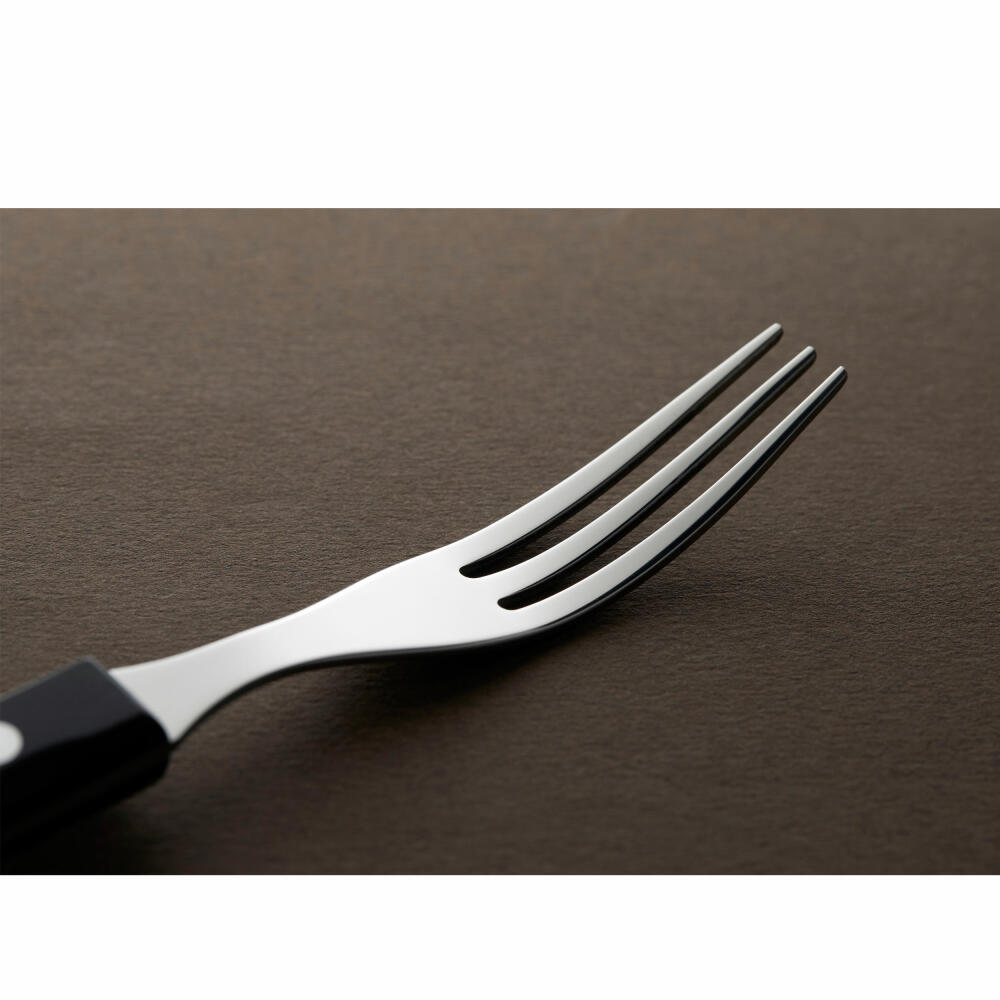 Gense Steakgabel Old Farmer Black, POM-Kunststoff, 18/8 Edelstahl, 19.7 cm, 20550