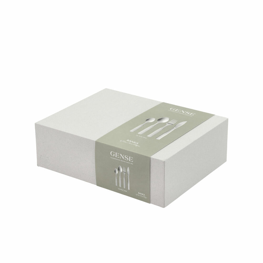 Gense Besteck-Set Ranka 16-tlg., Messer, Gabeln, Löffel, 18/8 Edelstahl, 20572