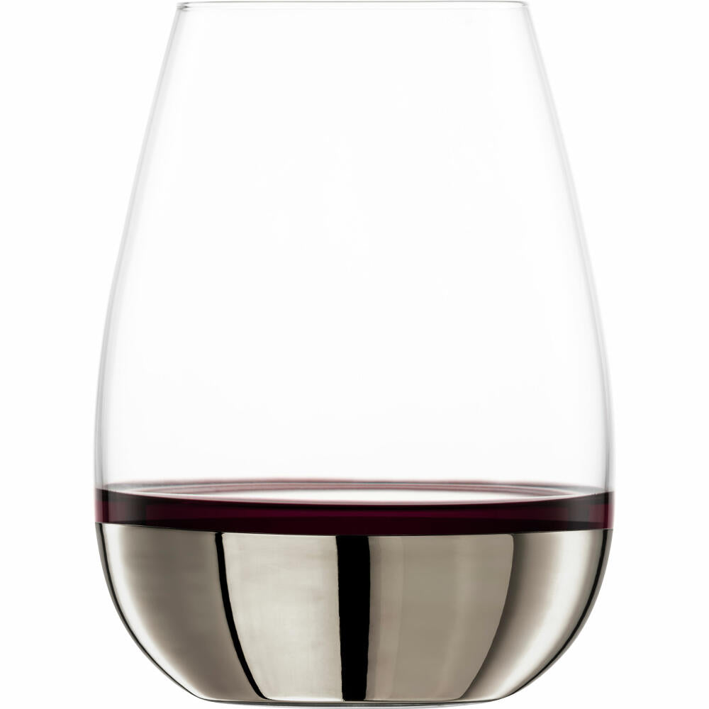 Eisch Allround / Wein-Becher Rotwein Elevate, 2er Set, Weinglas, Trinkglas, Kristallglas, Platin, 550 ml, 15009906