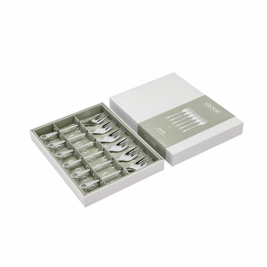 Gense Kuchengabel Pantry 6er Set, Besteck, Gabeln, 18/8 Edelstahl, 16 cm, 20522