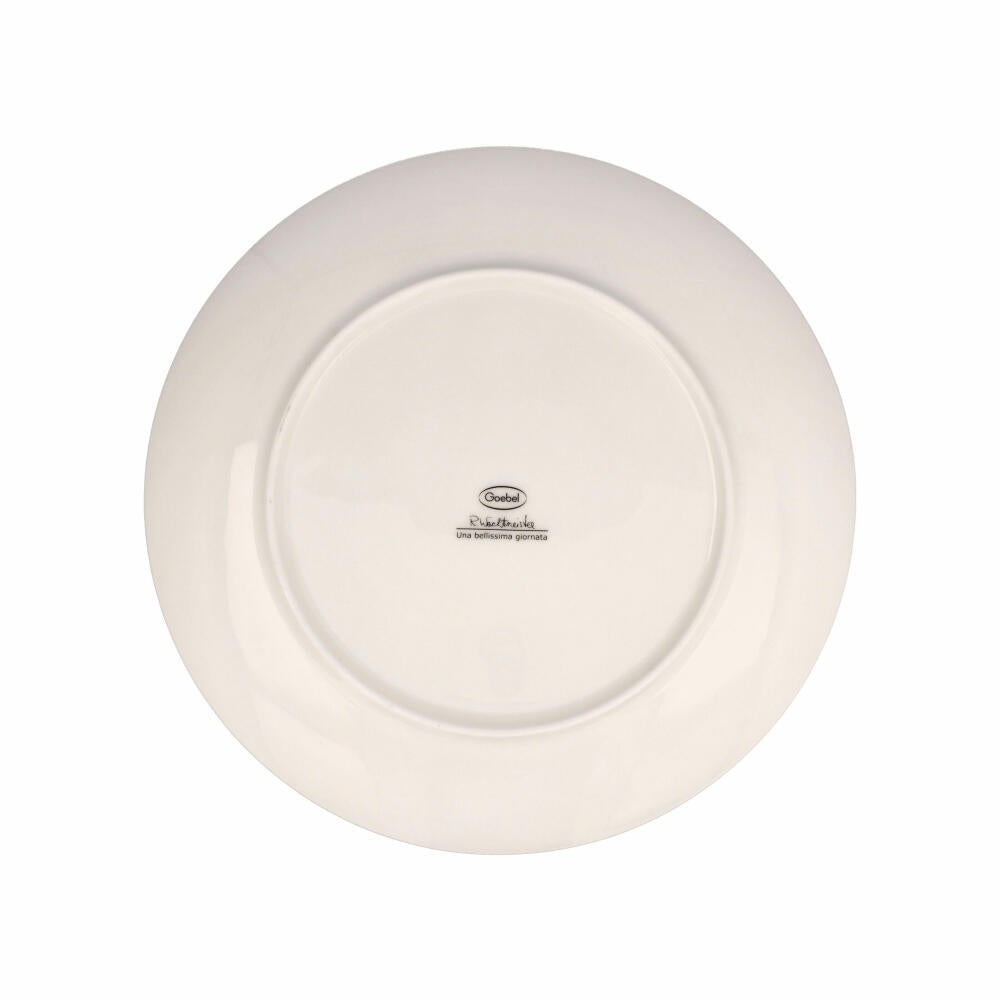 Goebel plate Rosina Wachtmeister - Una bellissima giornata, fine bone china, colorful, 23 cm, 66861201