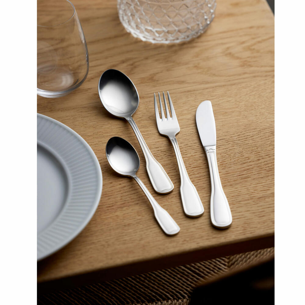 Gense Teelöffel Attaché, Besteck, Löffel, 18/8 Edelstahl, 15 cm, 20684