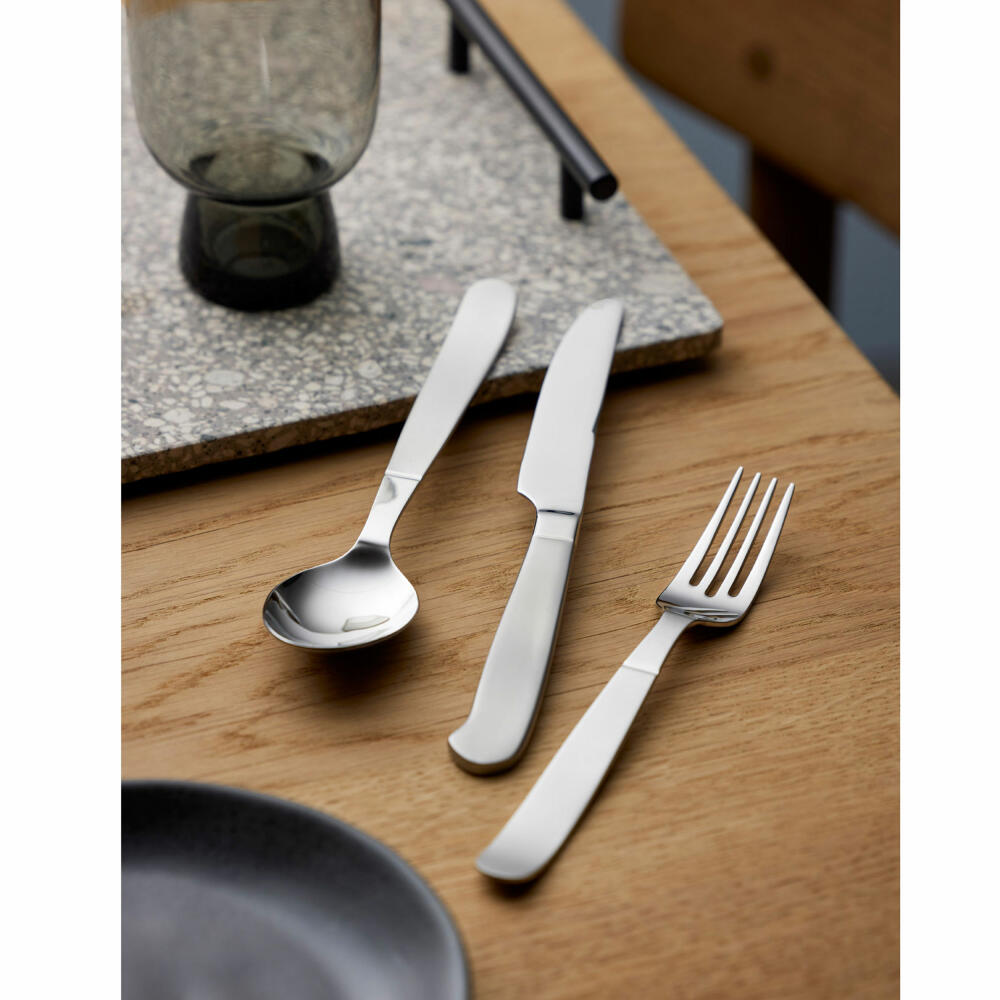 Gense Löffel Rejka, Besteck, Tafellöffel, 18/8 Edelstahl, 19.3 cm, 20651
