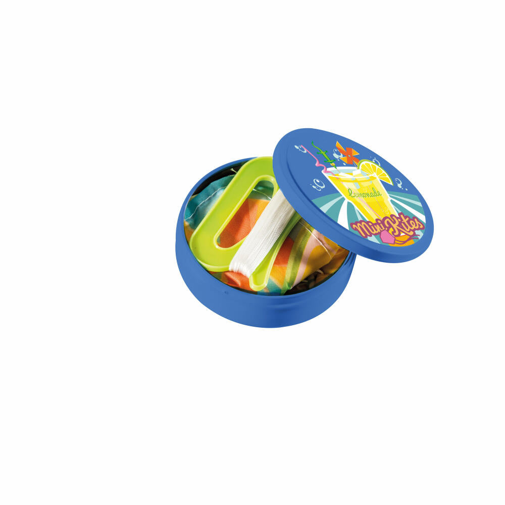 Donkey Products Mini Kite - LemonAir, kite in a can, polyester, tin, colorful, 45 x 33 x 25 cm, 340007