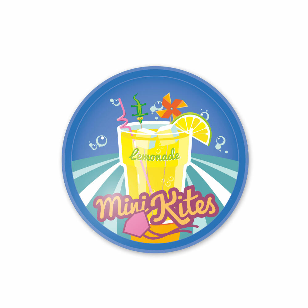Donkey Products Mini Kite - LemonAir, kite in a can, polyester, tin, colorful, 45 x 33 x 25 cm, 340007