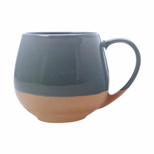 Maxwell & Williams Becher Eclipse, Kaffeebecher, Tasse, Keramik, Grau, 450 ml, KL0116