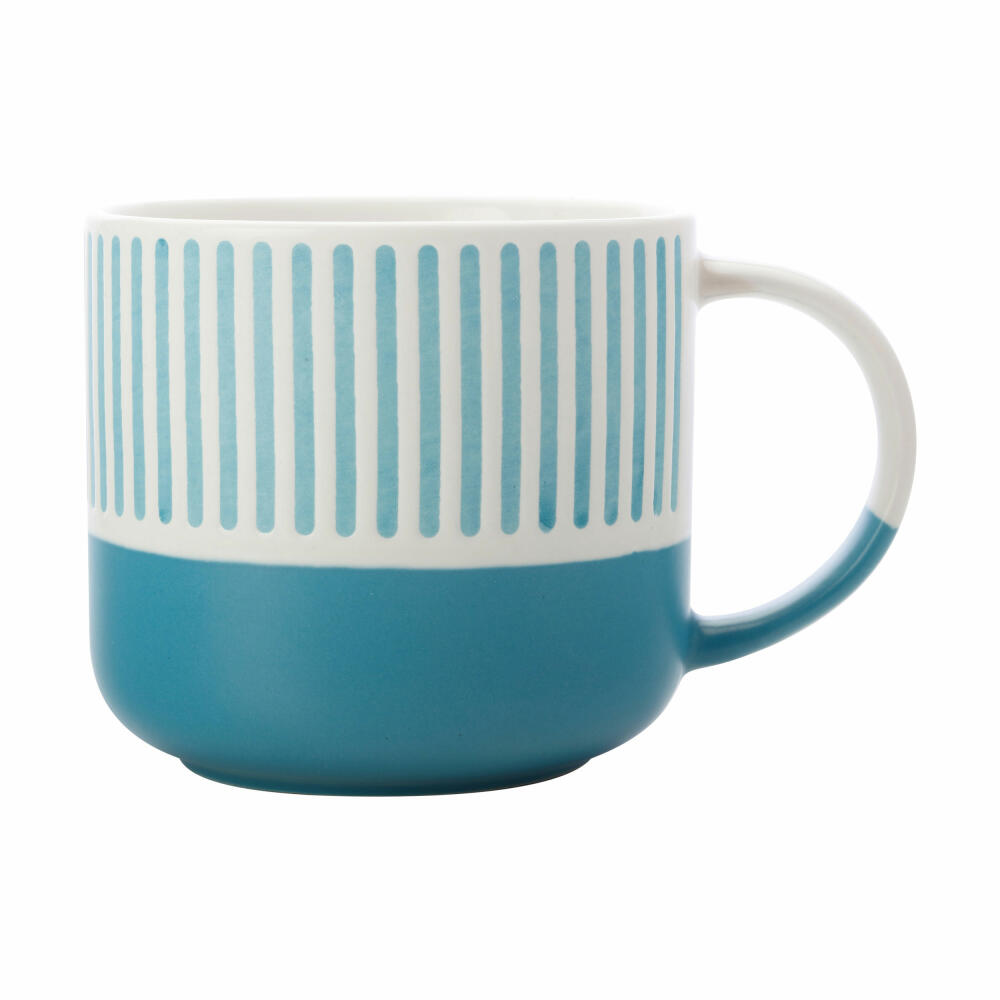 Maxwell & Williams Becher Arches, Kaffeebecher, Tasse, Porzellan, Hellblau, 400 ml, KL0221