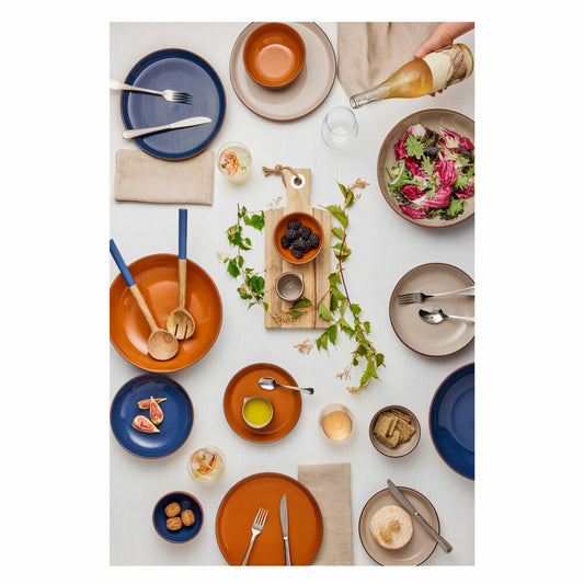 Maxwell & Williams Sienna deep plate, dinner plate, ceramic, terracotta, 26 x 2.5 cm, KL0207