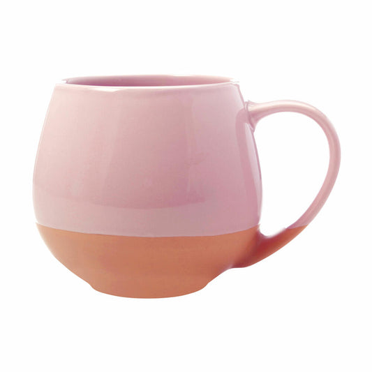 Maxwell & Williams Becher Eclipse, Kaffeebecher, Tasse, Keramik, Rosa, 450 ml, KL0111