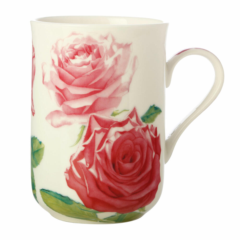 Maxwell & Williams Becher Rose - Katherine Castle Floriade, Tasse, Kaffeetasse, Bone China, Bunt, 350 ml, JY0038