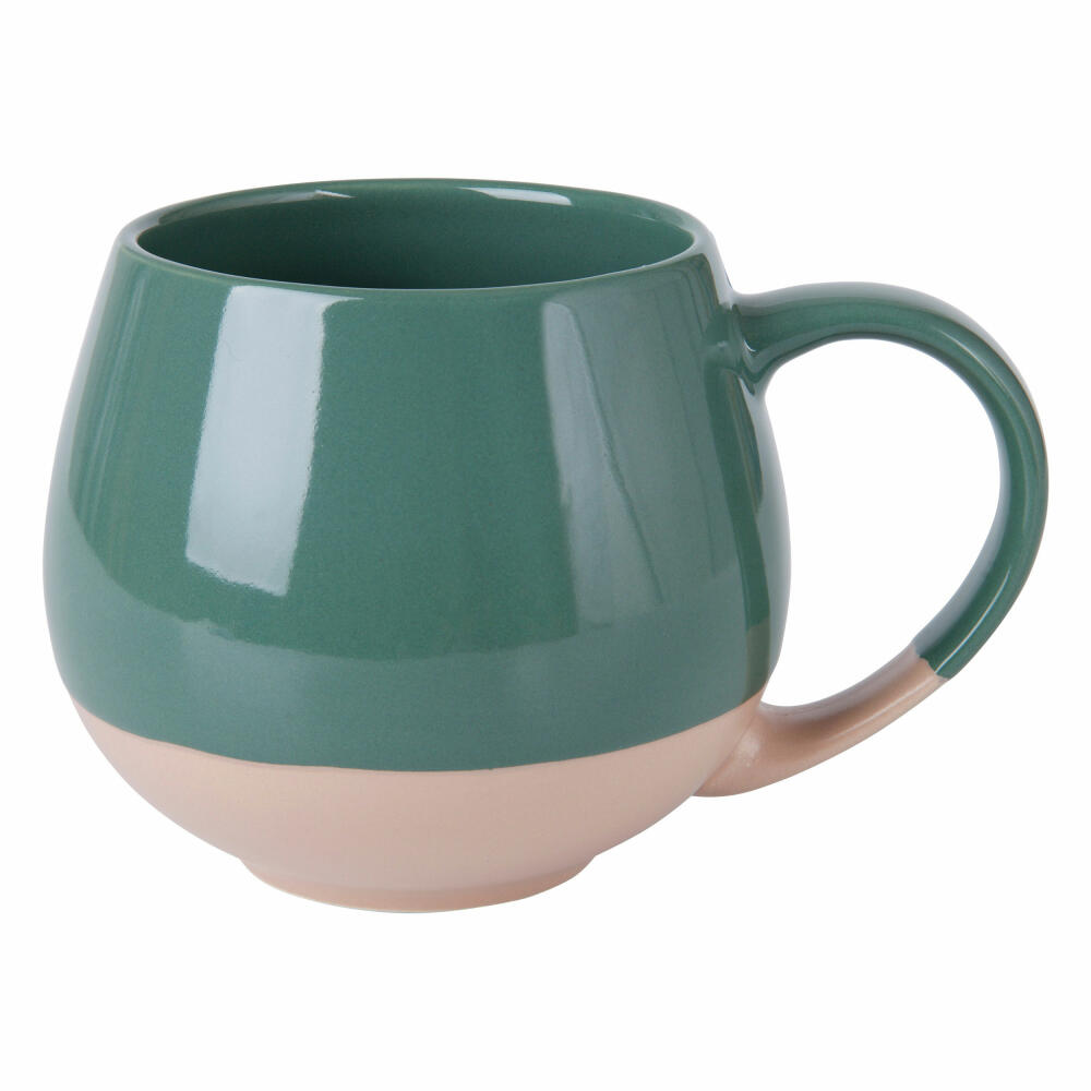 Maxwell & Williams Becher Eclipse, Kaffeebecher, Tasse, Keramik, Grün, 450 ml, KL0259