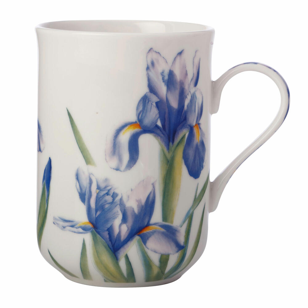 Maxwell &amp; Williams Mug Iris - Katherine Castle Floriade, Cup, Coffee Cup, Bone China, Colorful, 350 ml, JY0043
