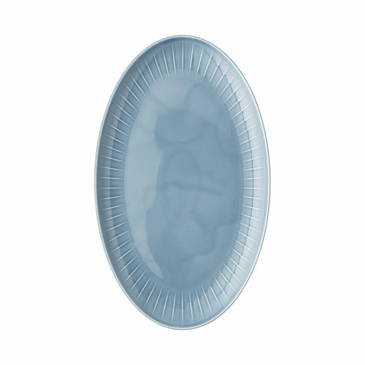 Rosenthal Platte Joyn Denim Blue, Servierplatte, Porzellan, Blau, 38 cm, 44020-640211-12738