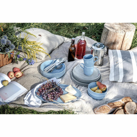 Arzberg Soup Bowl Joyn Denim Blue, Bowl, Porcelain, Blue, 14 cm, 44020-640211-15384