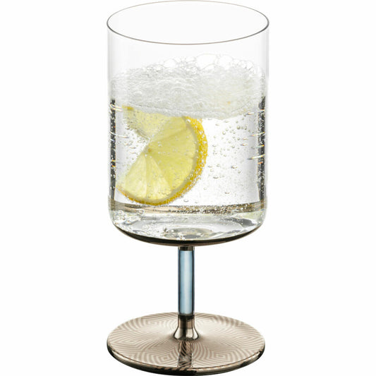 Eisch Wasser Cocktailgläser Adeline, 2er Set, Trinkglas, Wasserglas, Cocktailglas, Glas, Platin, 440 ml, 15692092