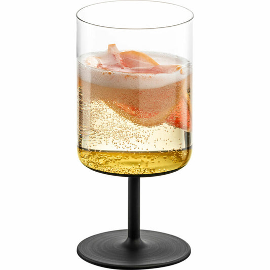 Eisch Cocktailgläser Secco Flavoured, 2er Set, Cocktailglas, Wasserglas, Trinkglas, Glas, Gold / Schwarz, 440 ml, 15693092