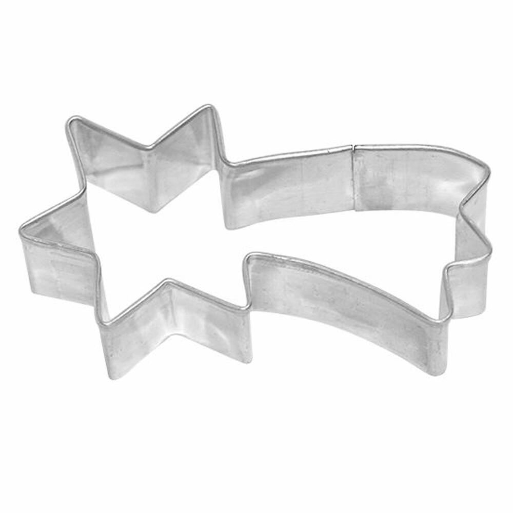 Birkmann Ausstechform Komet, Ausstecher, Plätzchenform, Keks, Plätzchen, Edelstahl, 5.5 cm, 194236