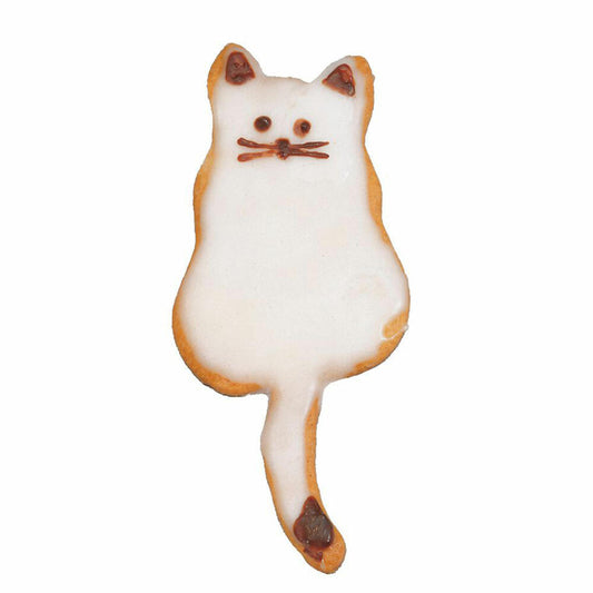 Birkmann Ausstechform Katze Sitzend, Ausstecher, Plätzchenform, Keks, Plätzchen, Edelstahl, 7 cm, 194687