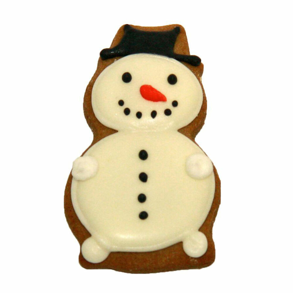 Birkmann cookie cutter snowman, cookie cutter, cookie shape, biscuit, cookies, stainless steel, 6.5 cm, 195059