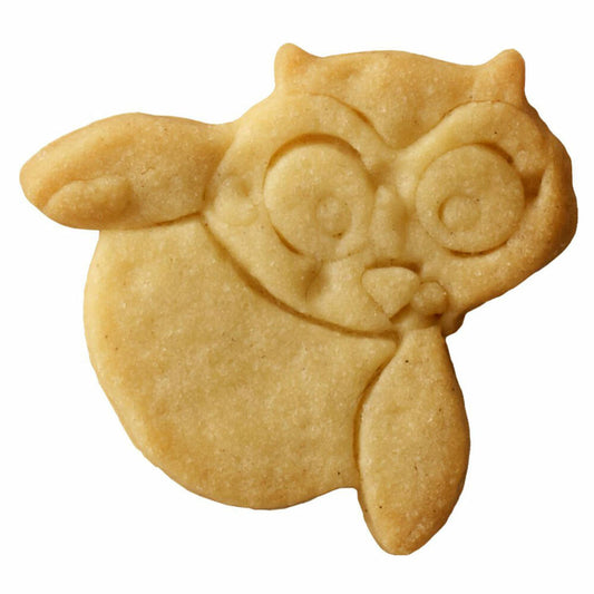 Birkmann Ausstechform Eule-Petie, Ausstecher, Plätzchenform, Keks, Plätzchen, Edelstahl, 4.6 cm, 196704
