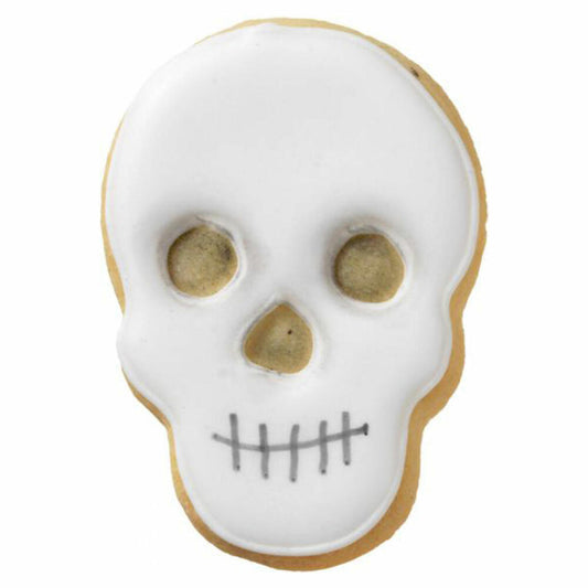 Birkmann Ausstechform Totenkopf, Ausstecher, Plätzchenform, Keks, Plätzchen, Edelstahl, 7 cm, 195219