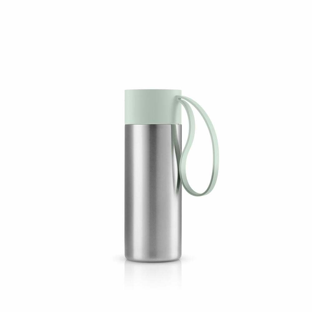 Eva Solo Isolierbecher To Go Cup, Thermobecher, Edelstahl, Kunststoff, Sage, 350 ml, 567045