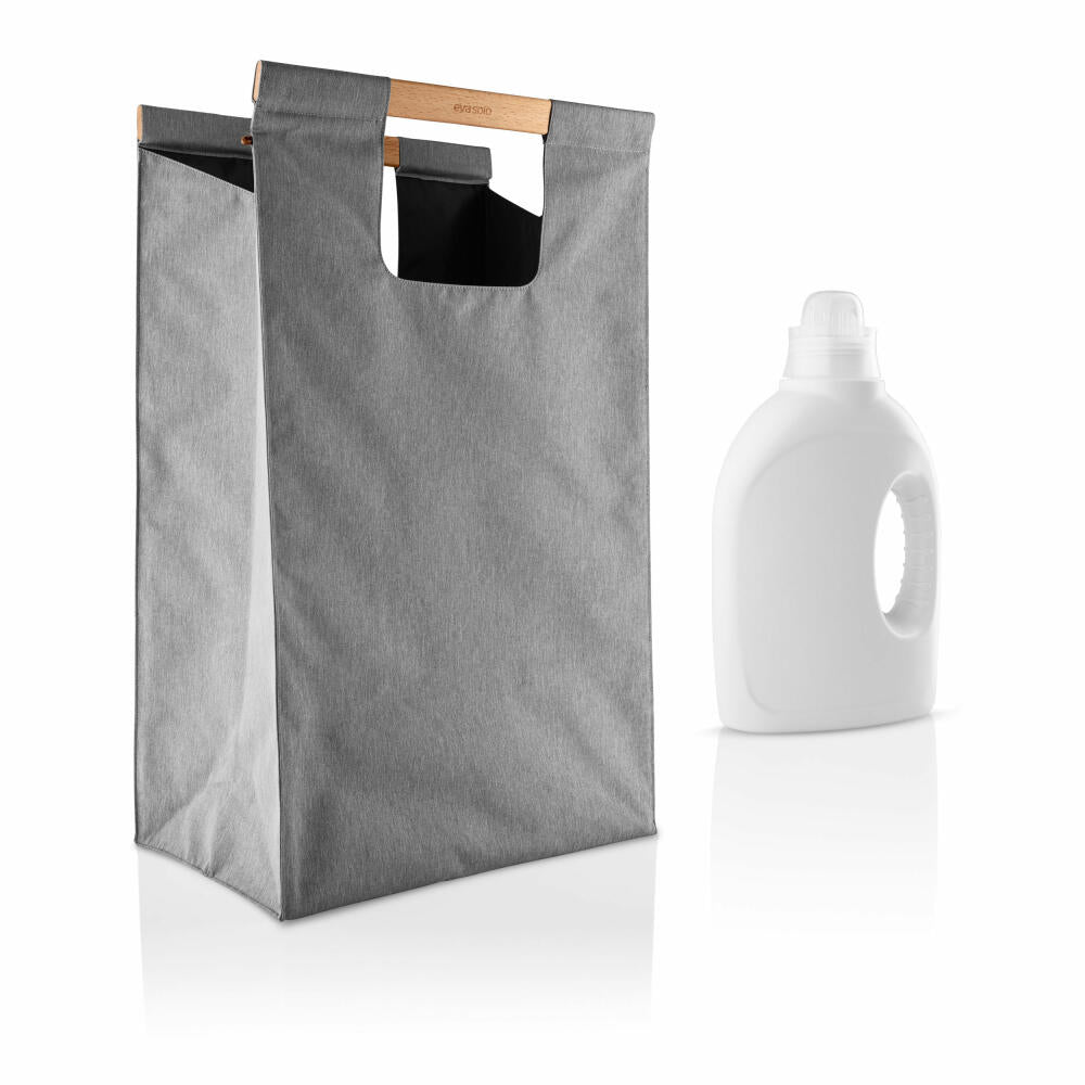 Eva Solo Laundry Bag Light Grey, Laundry Bag, Laundry Collector, Laundry Basket, Light Grey, 75 L, 530692
