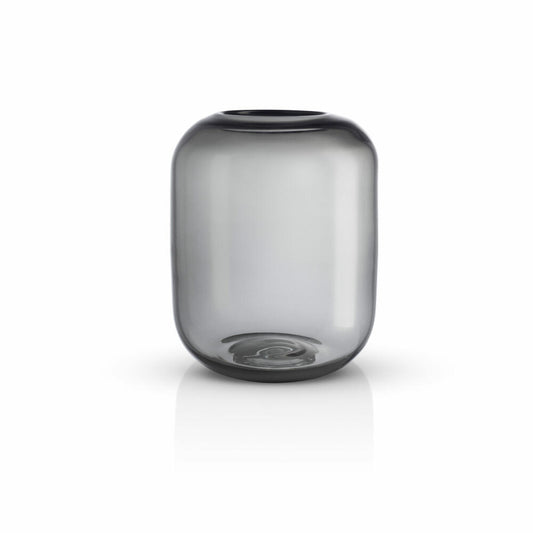 Eva Solo Vase Acorn, mundgeblasen, Blumenvase, Dekovase, Glas, Stone, 16.5 cm, 571387