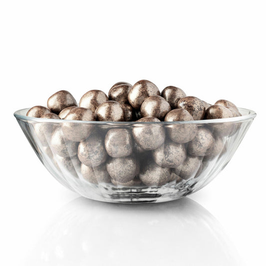 Eva Solo faceted glass bowl, bowl, serving, dessert bowl, glass, transparent, 0.5 L, set of 4, 567436