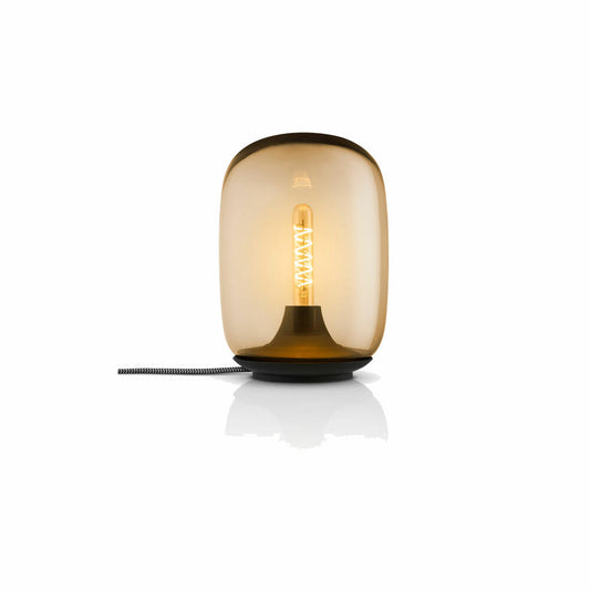 Eva Solo LED-Lampe Acorn, Leuchte, Kunststoff, Glas, Amber, 21.5 cm, 720001502