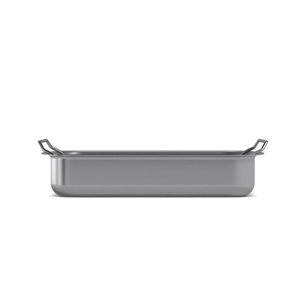 Eva Solo Bräter Professionell mit Rost, Aluminium, Edelstahl, Keramische Slip-Let-Antihaftbeschichtung, Grey, 26 x 19 cm, 202034