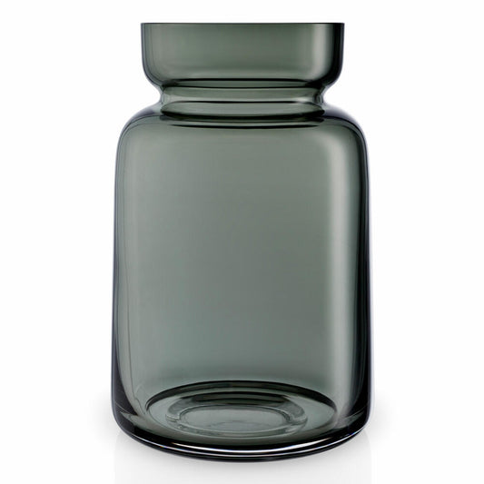 Eva Solo Silhouette Glasvase, Vase, Blumenvase, Dekovase, Dekoration, Rauchglas, H 18.5cm, 591511